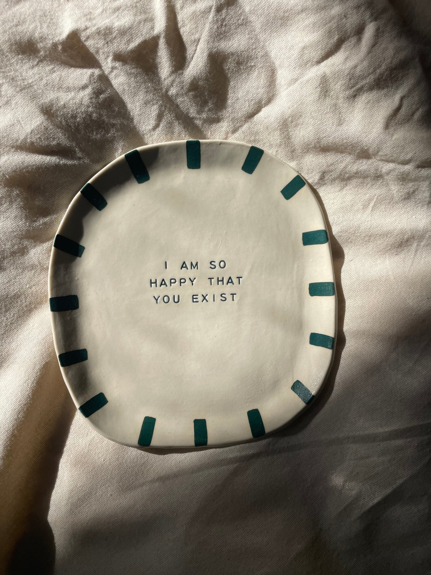 'i am so happy' dish