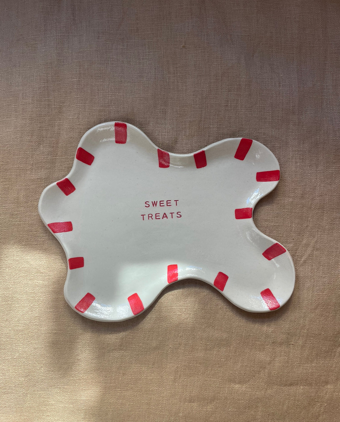 'sweet treats' plate