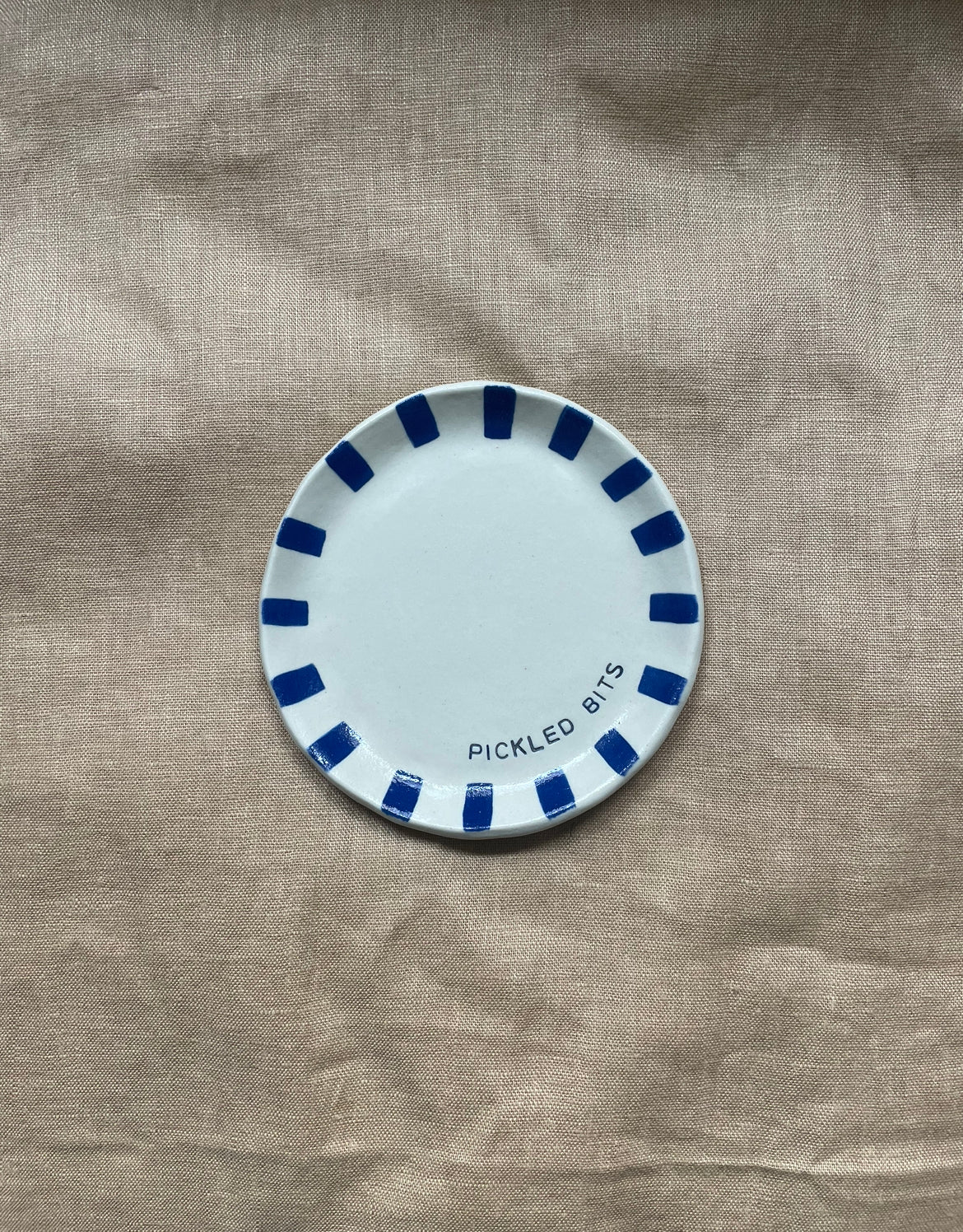 'pickled bits' small plate