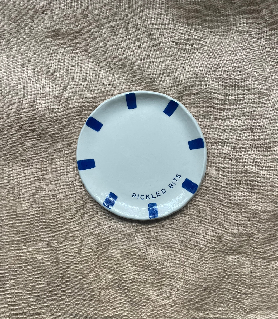 'pickled bits' small plate