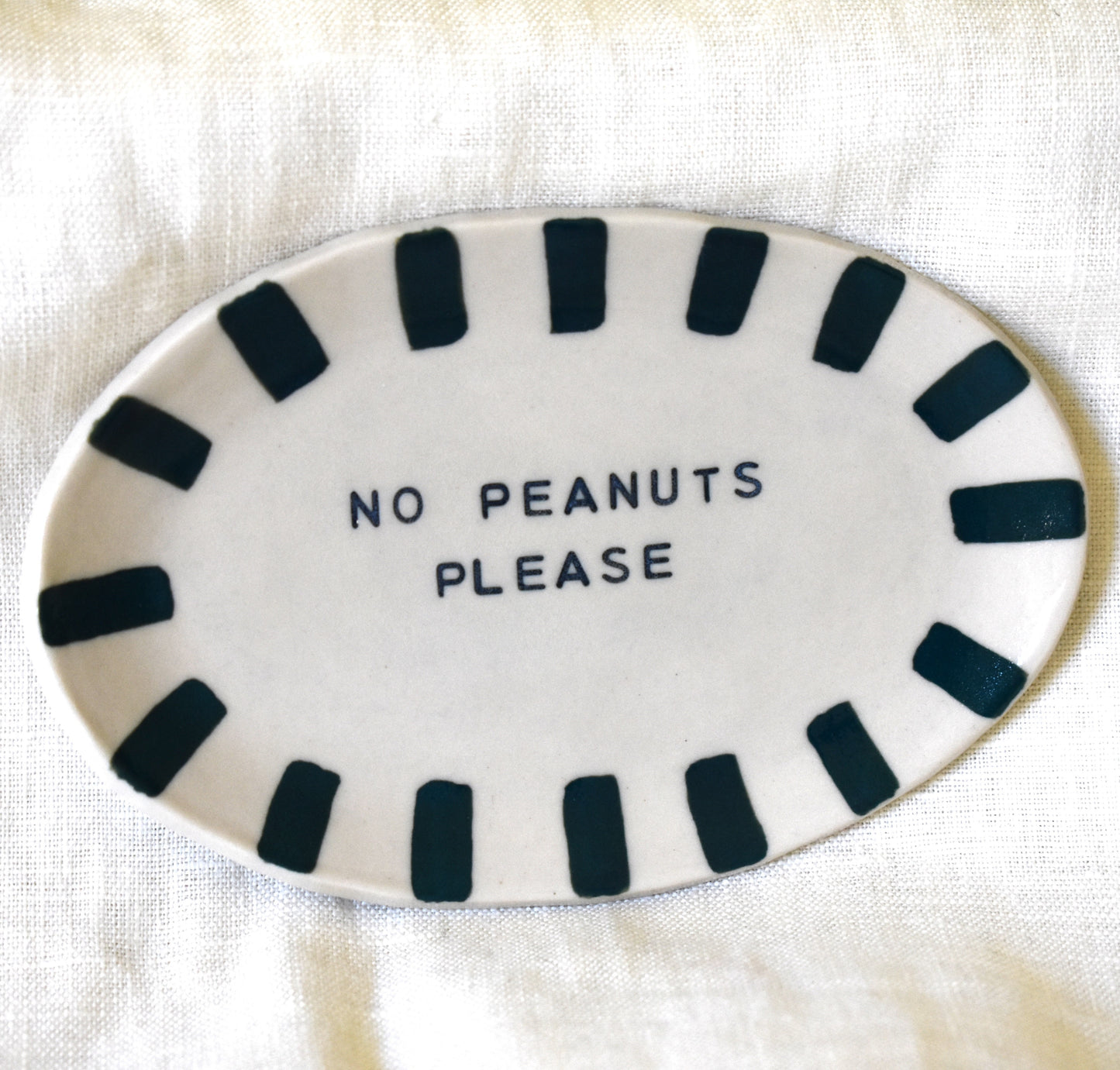 'No Peanuts Please' Platter
