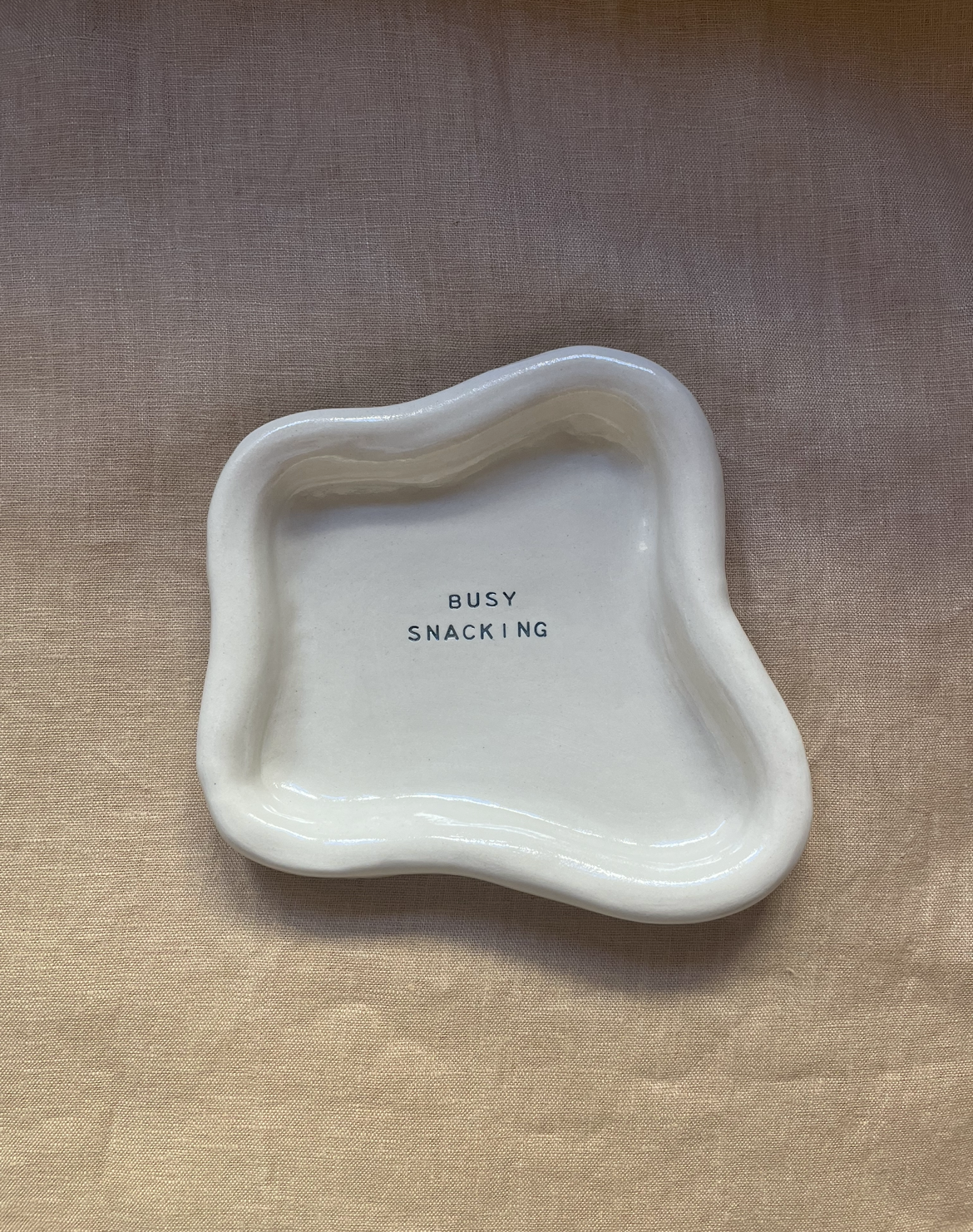 'busy snacking' dish