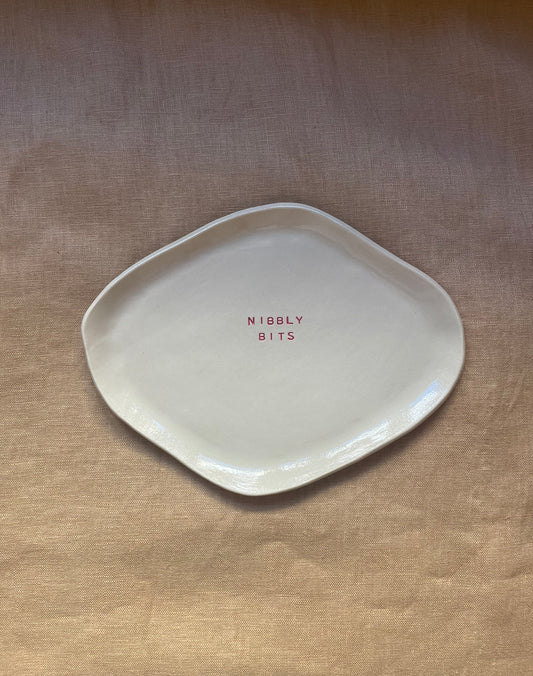 'nibbly bits' plate