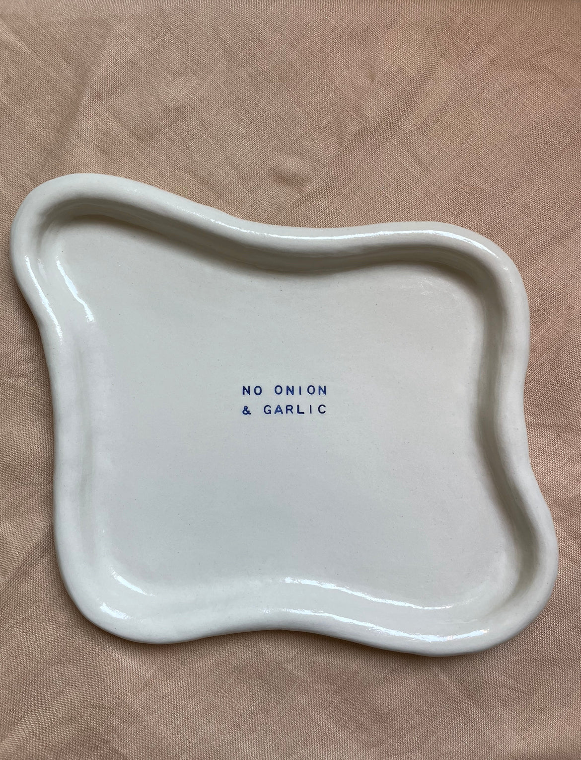 'no onion & garlic' dish