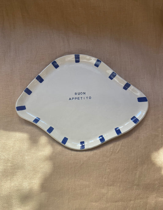 'buon appetito' plate