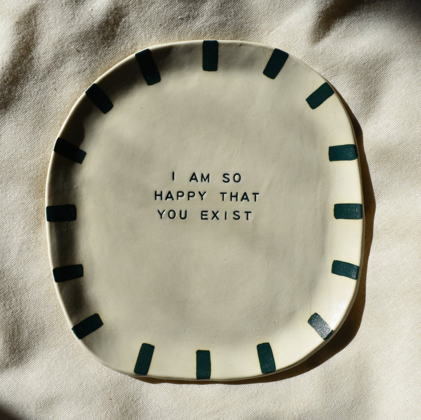 'i am so happy' dish